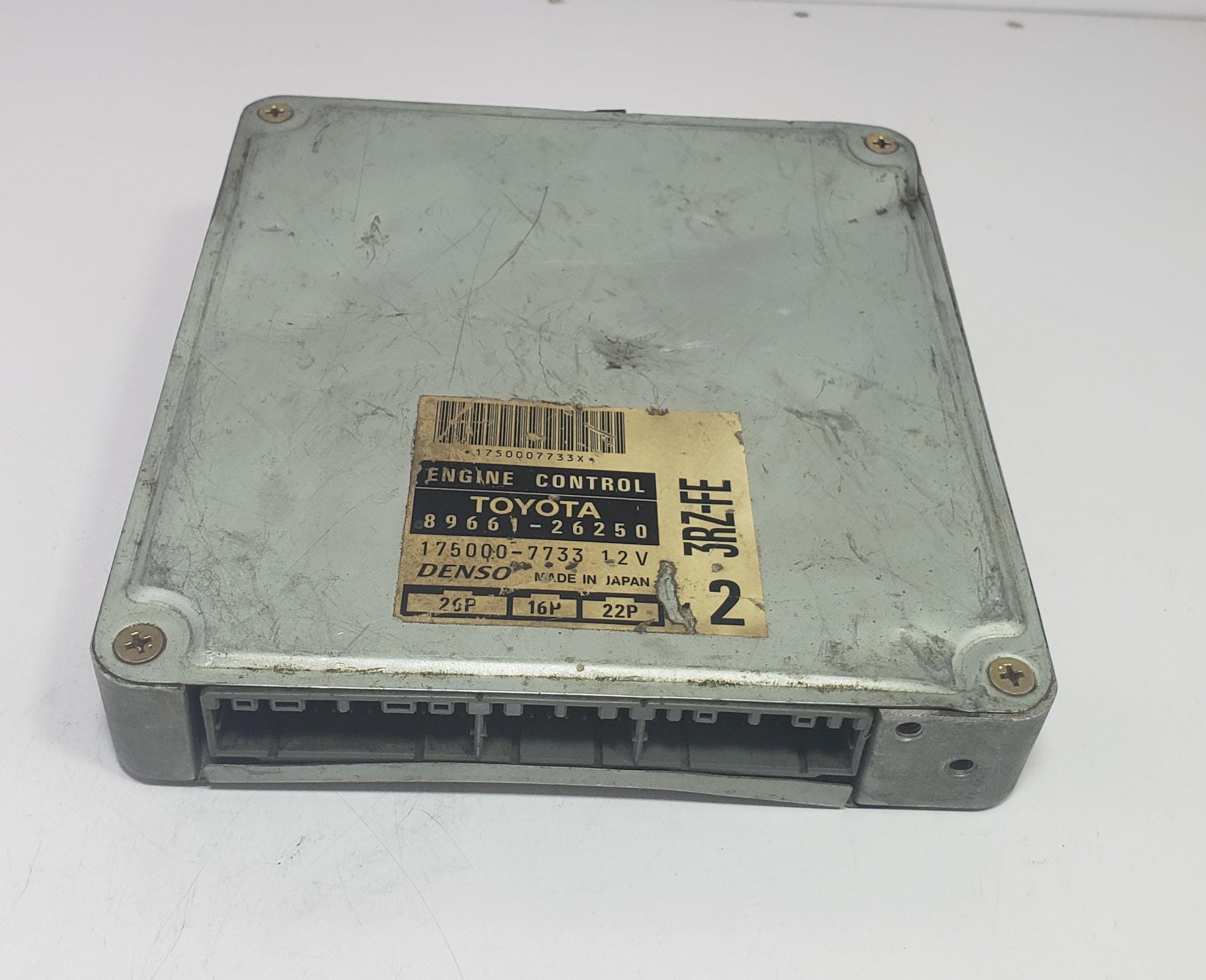 Toyota 3RZFE Engine ECU ECM Control Module 89661-26250 JDM Used - Etsy