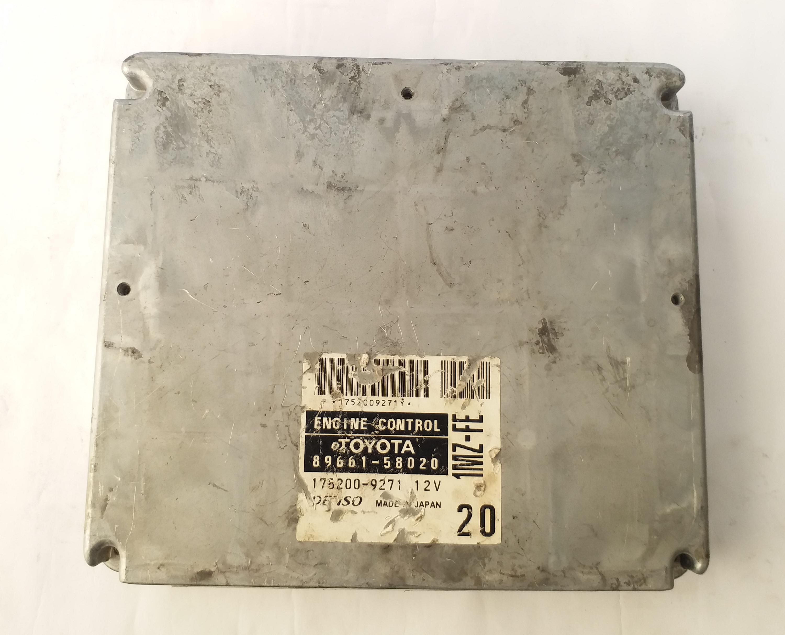【エンジンコントロールユニット】TOYOTA 89661-2B330 Toyota Engine Control Unit 89661-58020 175000-9271 Genuine Ecu Ecm