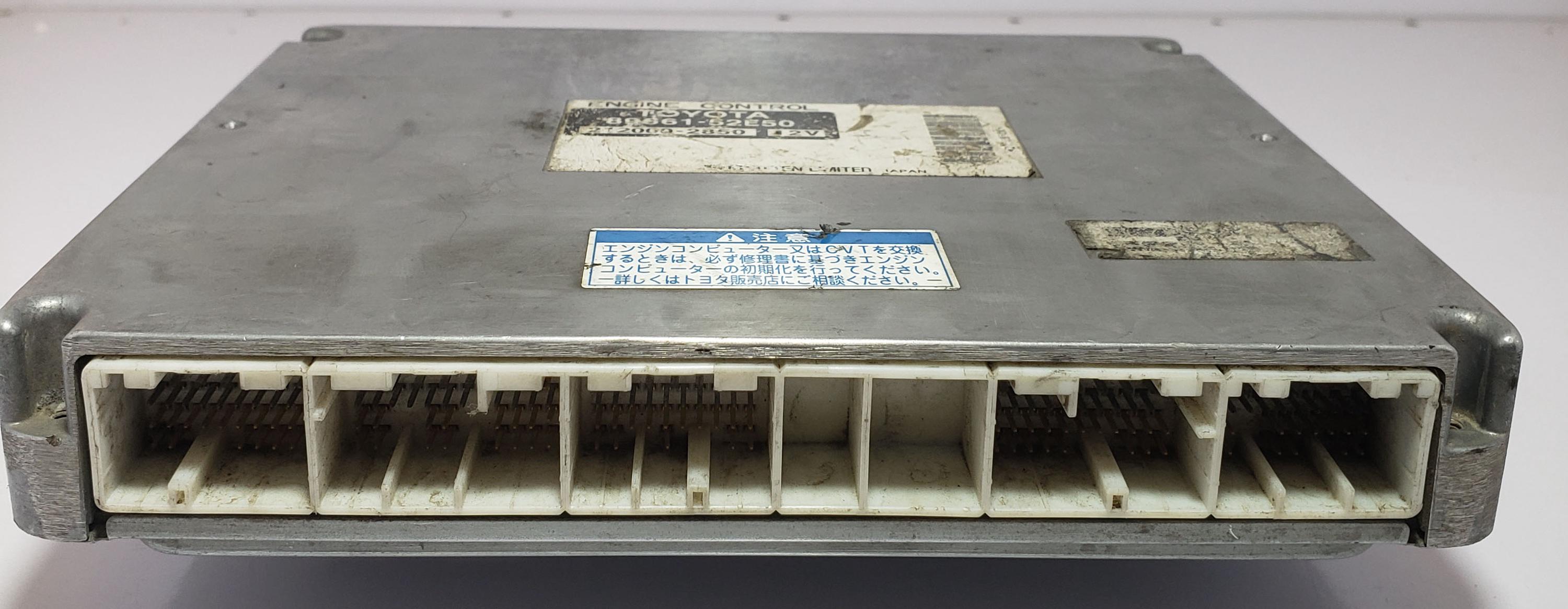 トヨタ シエンタ DBA-NCP81G 89661-52E50 ECU ECM JDM 中古 212000 