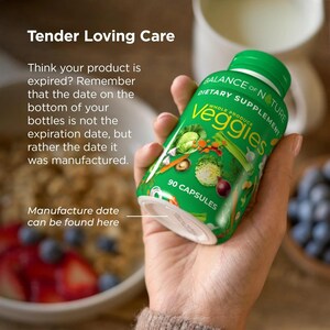 Balance of Nature Whole Produce Fruits & Veggies - Dietary Supplement (90 Capsules Each) image 3