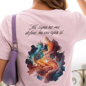 Camiseta Espiritual Mi Signo No Me Define, Mi Energía Sí  Ropa Astrológica Mujer Diseño de Constelación Regalo para Amantes de la Astrología