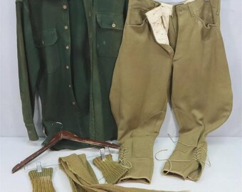 1930年代 ベルトバックスーツ | ヴィンテージ 30年代 NRAラベル