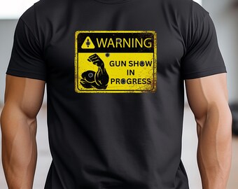 Funny Gym Shirt, Flex Caution Tee, Bodybuilding Shirt, Workout Shir, Fitness Humor Gift, Muscle Flex Tank Top Shirt, Gym Shirt