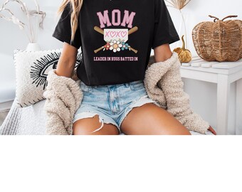 Chemise fête des mères, chemise baseball maman, cadeau pour maman, cadeau pour grand-mère, cadeau pour fille, chemise baseball maman, t-shirt fête des mères, cadeau maman