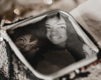 Mother of the Bride gift from daughter | unique photo purse