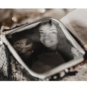 Mother of the Bride gift from daughter | unique photo purse