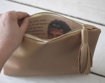 Rose gold purse | Mother of the Groom Gift | Personalized gift for Mom