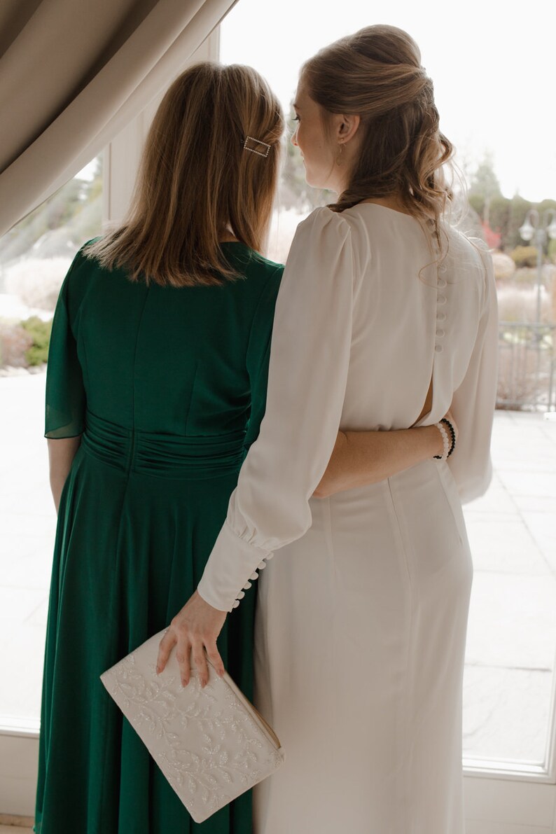 Sac à main mariée pochette dentelle