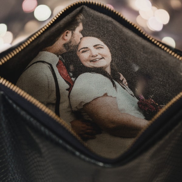 Christmas Gifts for her- Holiday gifts for Women - Gift Ideas for Her - Personalized photo purse