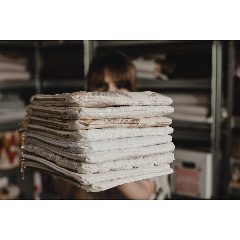 Sac à main mariée pochette dentelle