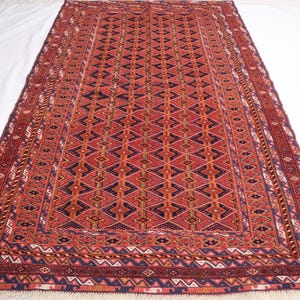 Antique Mashwani Rug, 4x7 Handmade Wool Rug, Dezangi Design Rug, Afghan Tribal Rug, Collector Piece Rug, Organic Dyes Rug, Rugs For Office,