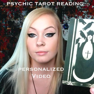 Paranormale tarotlegging met een gepersonaliseerde video. Geeft je duidelijkheid en vertrouwen op je pad voorwaarts