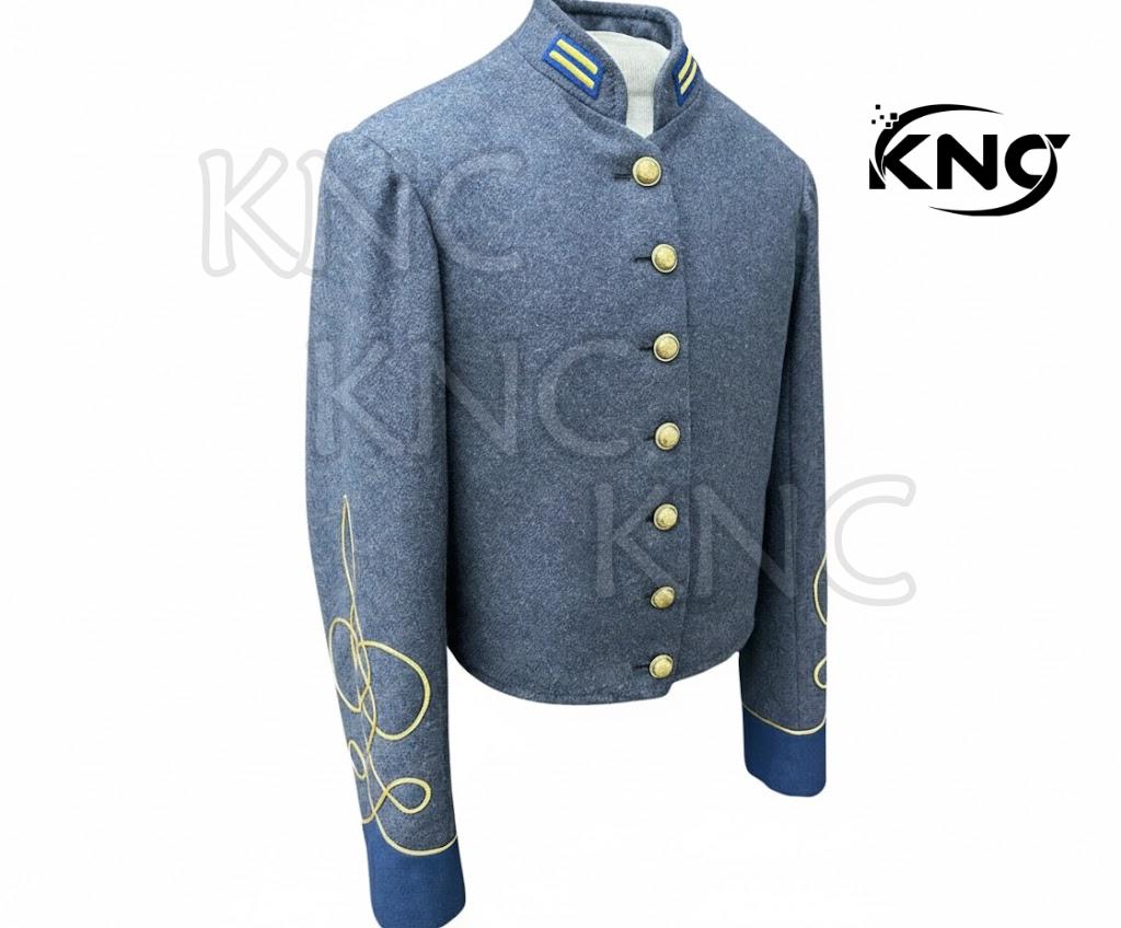 Battle Gear Toys – Veste 1/6 Officier Artillerie Scarlett – Collection Guerre De Sécession – Neuf