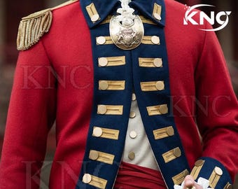 ナポレオン軍用ウールコート：18世紀再現制服 - Etsy 日本