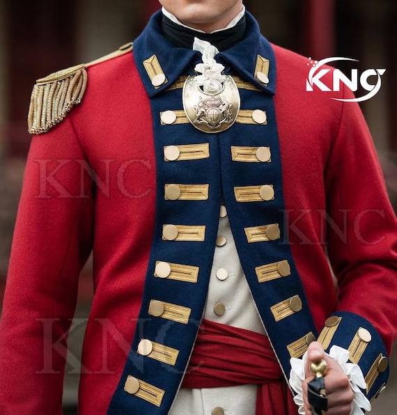 British 18th Century Wool Officer's Coat | Custom Tailored Uniform
