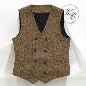 最新エルメス Tweed Gilet Etsy - トップス