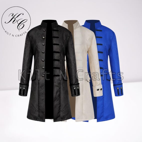 Giacca Steampunk Vintage Uomo – Gotto Vittoriano Con Coda Di Rondine, Perfetta Per Cosplay E Halloween