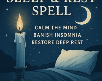 Sleep & Rest Spell: Calm the Mind, Banish Insomnia, Restore Deep Rest