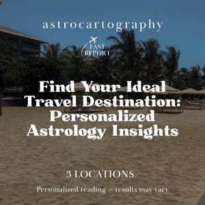 アストロカートグラフィー 占星術リーディング、移転レポート、旅行レポート、占星術リーディング、移転の洞察