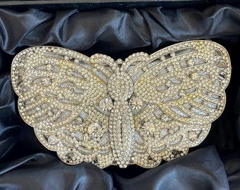 Swarovski Butterfly on Leaf #182920 - Etsy