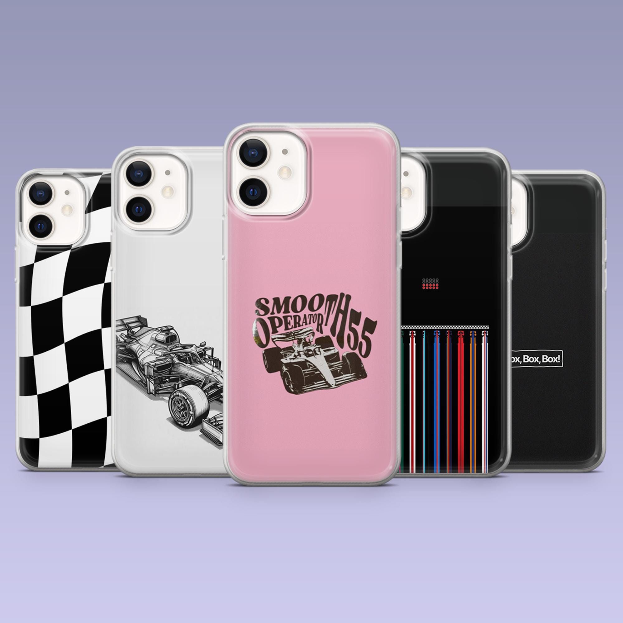Formula Phone Case Race Track F1 Competition Cover for iPhone 16,15, 4,13,12 Samsung S25Fe,S24,S23,S22,A16,A26,A56 Pixel 9Pro,8A,7
