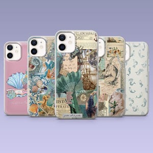 Mermaid Phone Case Siren Underwater Fantasy Cover for iPhone 16,15, 14,13,12 Samsung S25Fe,S24,S23,S22,A16,A26,A56 Pixel 9Pro,8A,7
