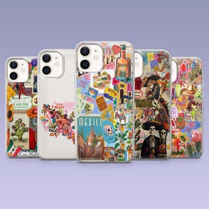 Mexico Phone Case Fiesta Salsa Tacos Cover for iPhone 16,15, 4,13,12 Samsung S25Fe,S24,S23,S22,A16,A26,A56 Pixel 9Pro,8A,7