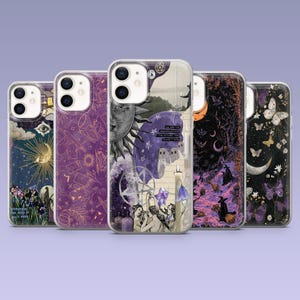 Witchy Phone Case Vintage Witchcore Wicca Occult Cover for iPhone 16,15, 14,13,12 Samsung S25Fe,S24,S23,S22,A16,A26,A56 Pixel 9Pro,8A,7