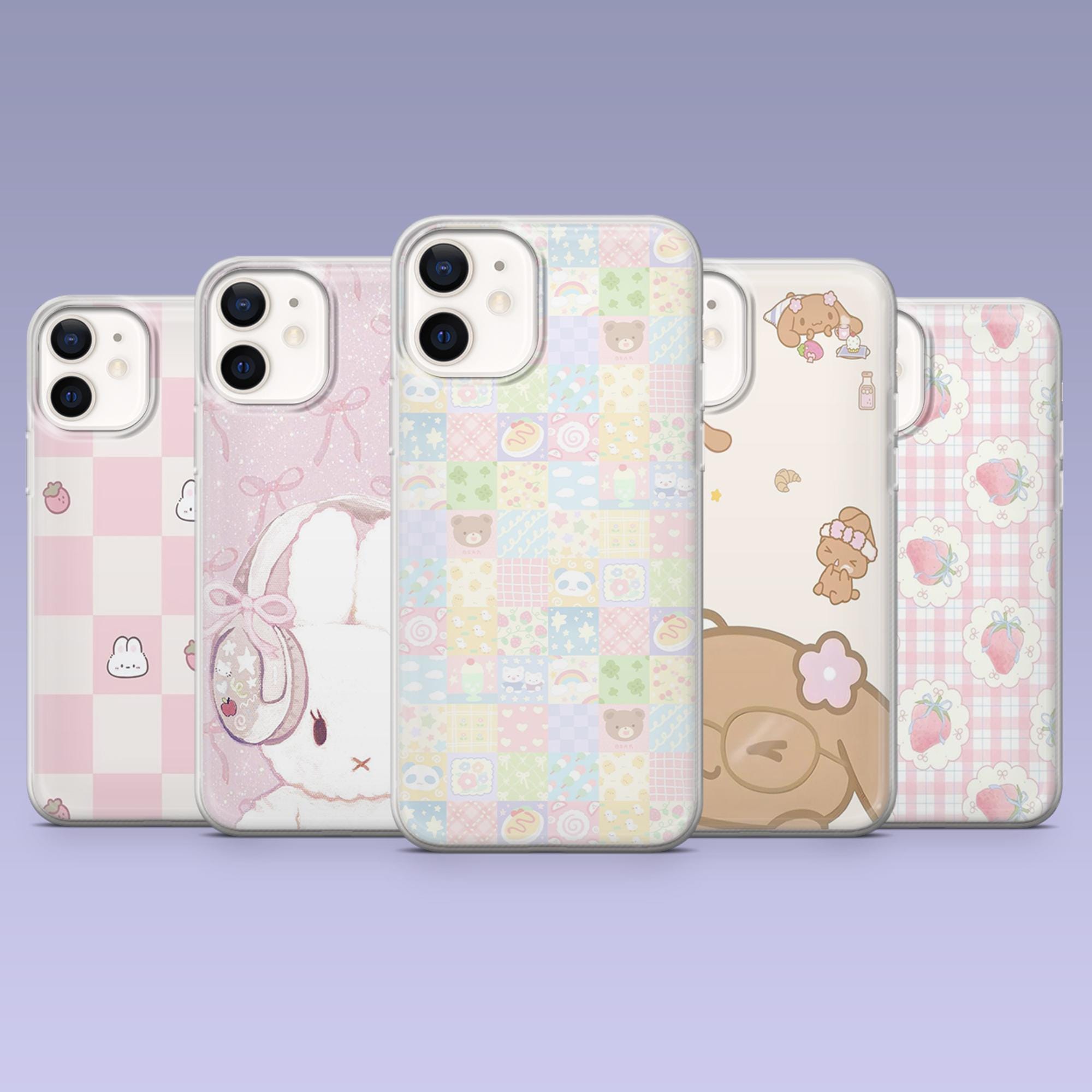 Cutecore Phone Case Kawaii Cute Pink Cover for iPhone 16,15, 4,13,12  Samsung S25fe,s24,s23,s22,a16,a26,a56 Pixel 9pro,8a,7 - Etsy