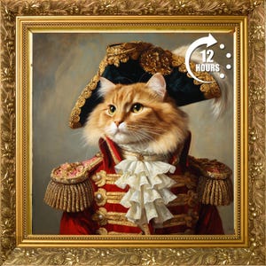 Custom Royal  Pet Portrait, Custom Oil Painting from Photo, Pet Lover Gift, Renaissance Pet Art, Personalized Pet Portrait, Pet Lovers Gift