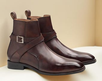 Handcrafted Leather Jodhpur Boots | Formal Dress Style