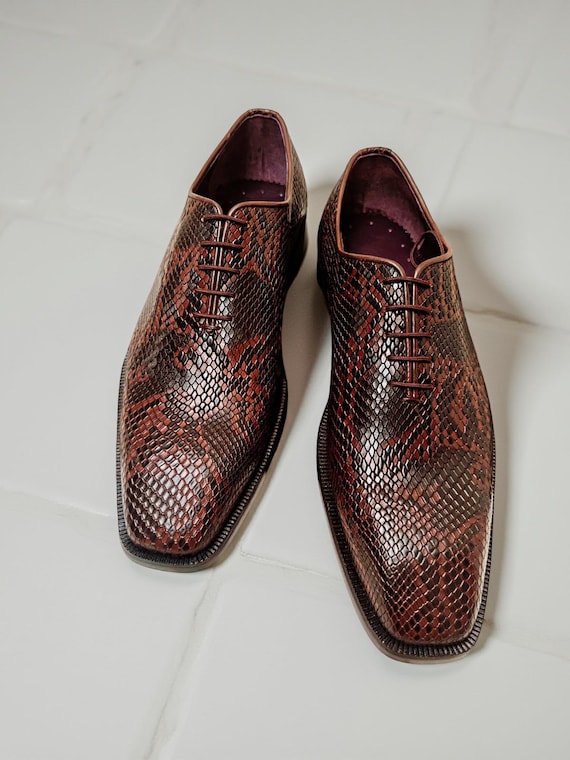 burgundy dress shoes for wedding men's Oxfords