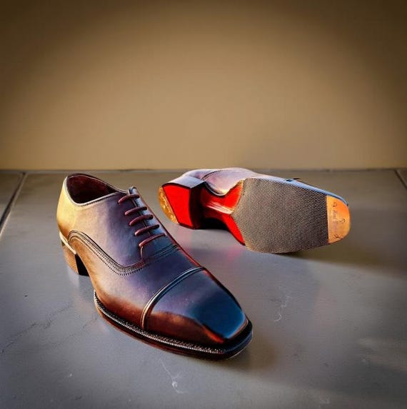 burgundy shoes dress Shop Burgundy Leather Whole Cut Oxford Dress Shoes main image 1