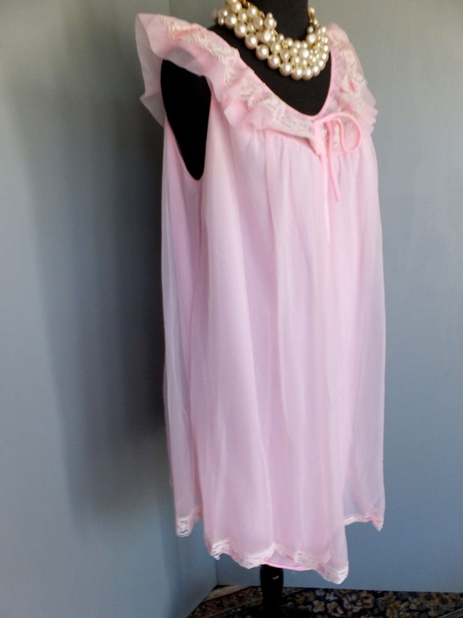 night gown and matching robe