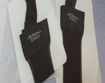 Vintage Saks Fifth Avenue Cantrece Stockings Size 10 - 10-1/2 S, Two Pair of Unworn Stockings, Hosiery