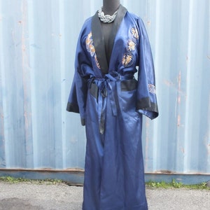 Reversible Asian Style Robe for you or the Man in your Life  size L