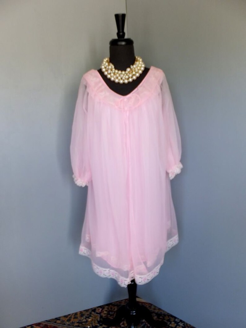 night gown with matching robe