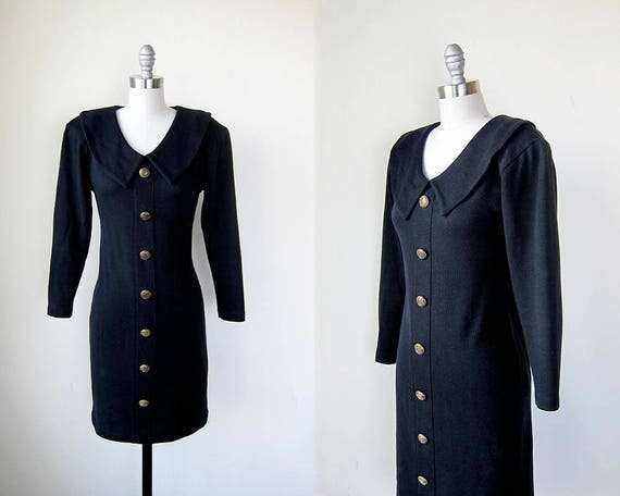 button down jumper dress