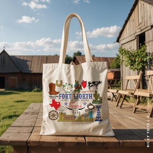 Fort traumhaft Texas Custom Canvas Tote Bag Willkommen Tasche Brautjungfer Geschenk TascheEinkaufstasche Souvenir Souvenir