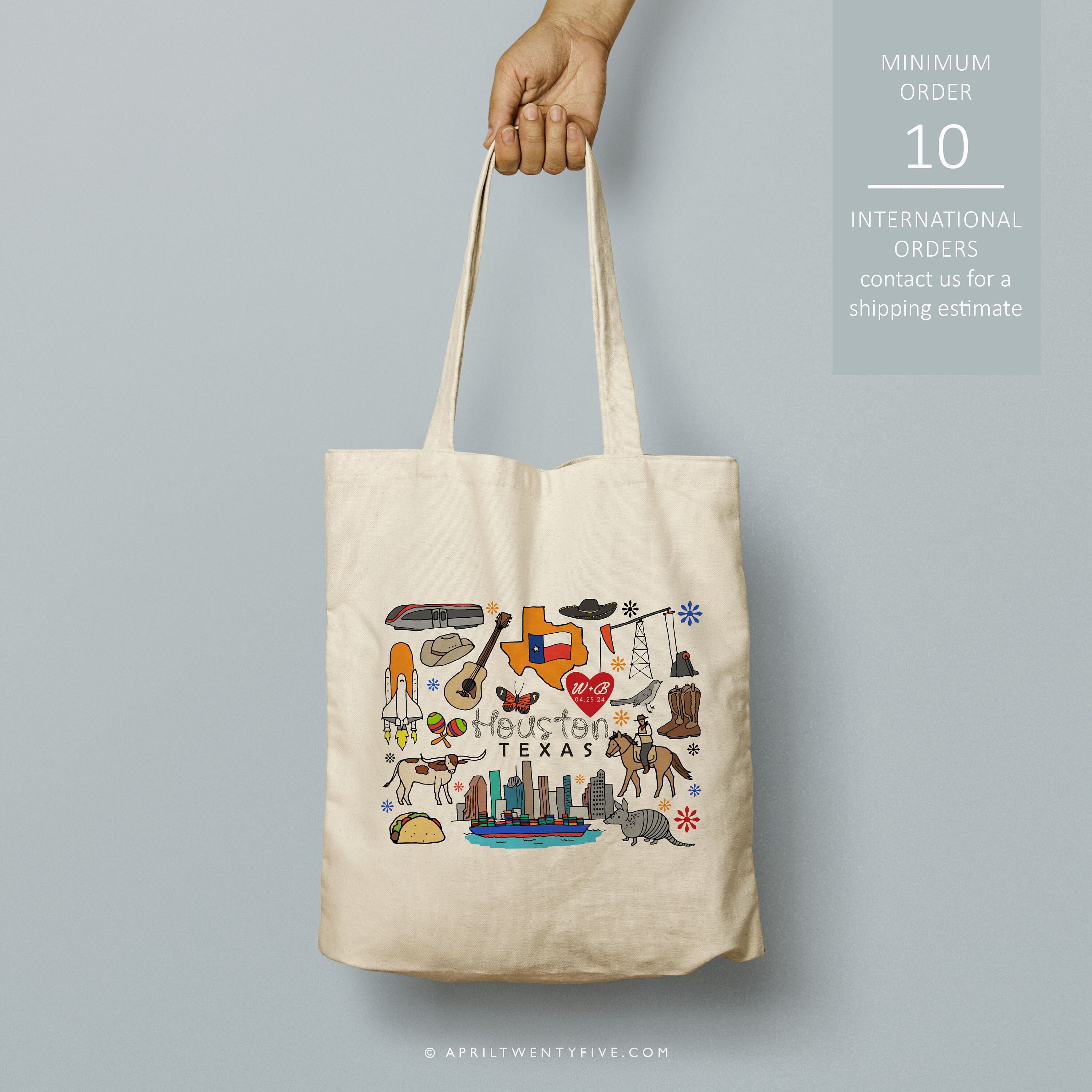 The Office Alphabet Tote Bag The Office TV Show Merchandise Office Fans ...