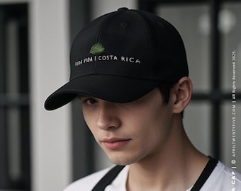 Pura Vida Costa Rica Cap | Closed-Back Summer Hat
