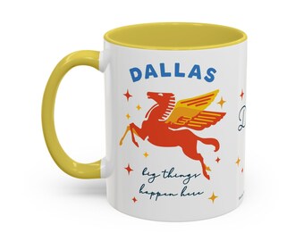 Dallas Texas Pegasus Mug