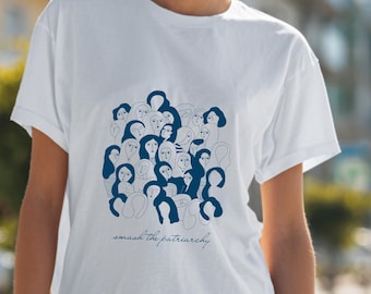 Feministisches T-Shirt, Smash the Patriarchy, Feminismus T Shirt, Empowerment Shirt, Gleichberechtigung Statement