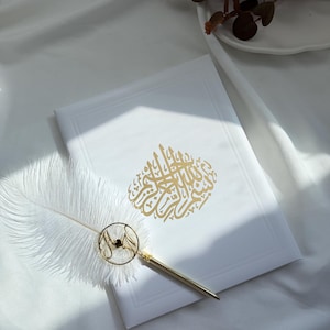 Custom Nikkah Certificate folder , Islamic Marriage Contract size A4 Booklet, Katb kitab, Nikkahnama
