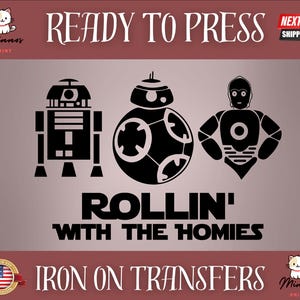 Starwars Iron on Heat Transfer - Etsy