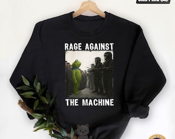 Rage Against The Machine Frog, Rage Against Sweatshirt, Frog Resist Sweatshirt, Democrat Sweatshirt, Liberal Activist Sweater,Resist Gift
