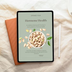 PLR Hormon Gesundheit, Ernährungs eBook, Canva Template, Balance deine Hormone, Ganzheitliche Wellness Ressource