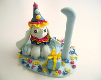 Birthday Cake Topper Elephant Cake Decor Kids Birthday Cake Topper