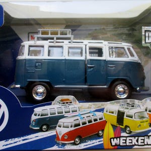 Volkswagen Samba Van Model Scale 1/36