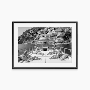 Summer Wall Art, Photography Prints, Yacht Poster, Coastal Wall Art, Girly Wall Art, Black and White Prints, Museum Quality Wall Art